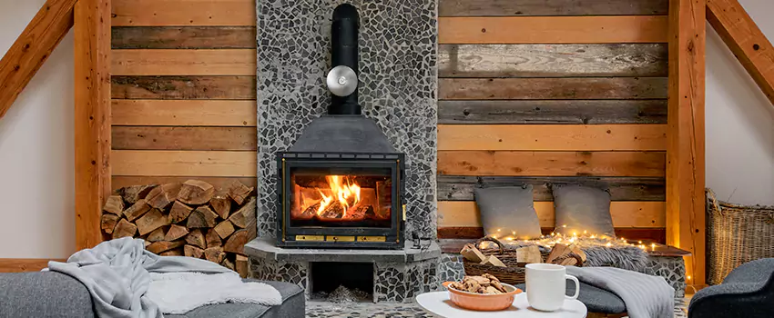 Thelin Hearth Products Direct Vent Gas Stove Fireplace Inspection in The Hammocks, Florida